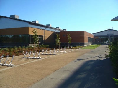 Outside